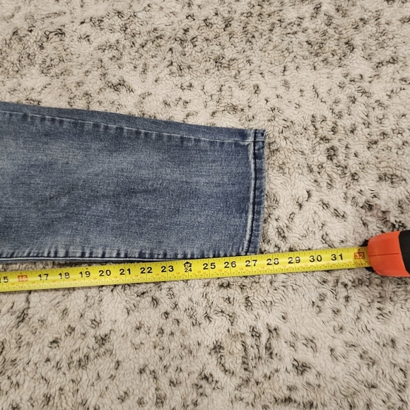 Eloquii Size 24V (Viola Fit) Stretch Denim Jeans High Rise Med Wash Tapered Leg - Picture 9 of 11